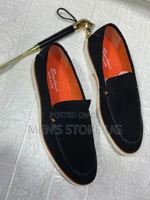 Men’S Premium Luxurious Santoni Suede Loafers Available in 3 Colors