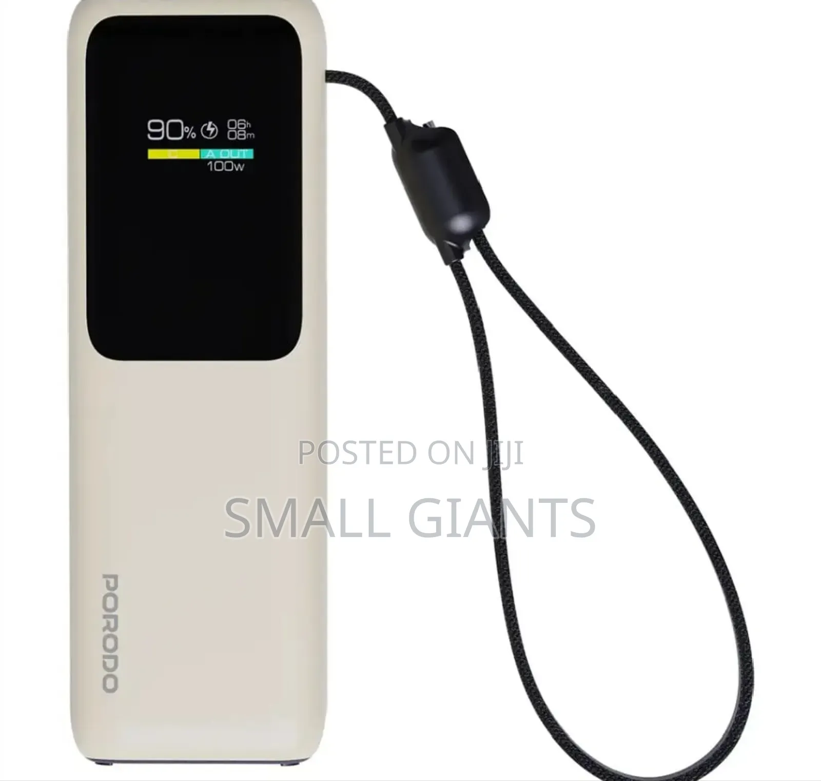 Porodo Smart Display 20000mah Power Bank