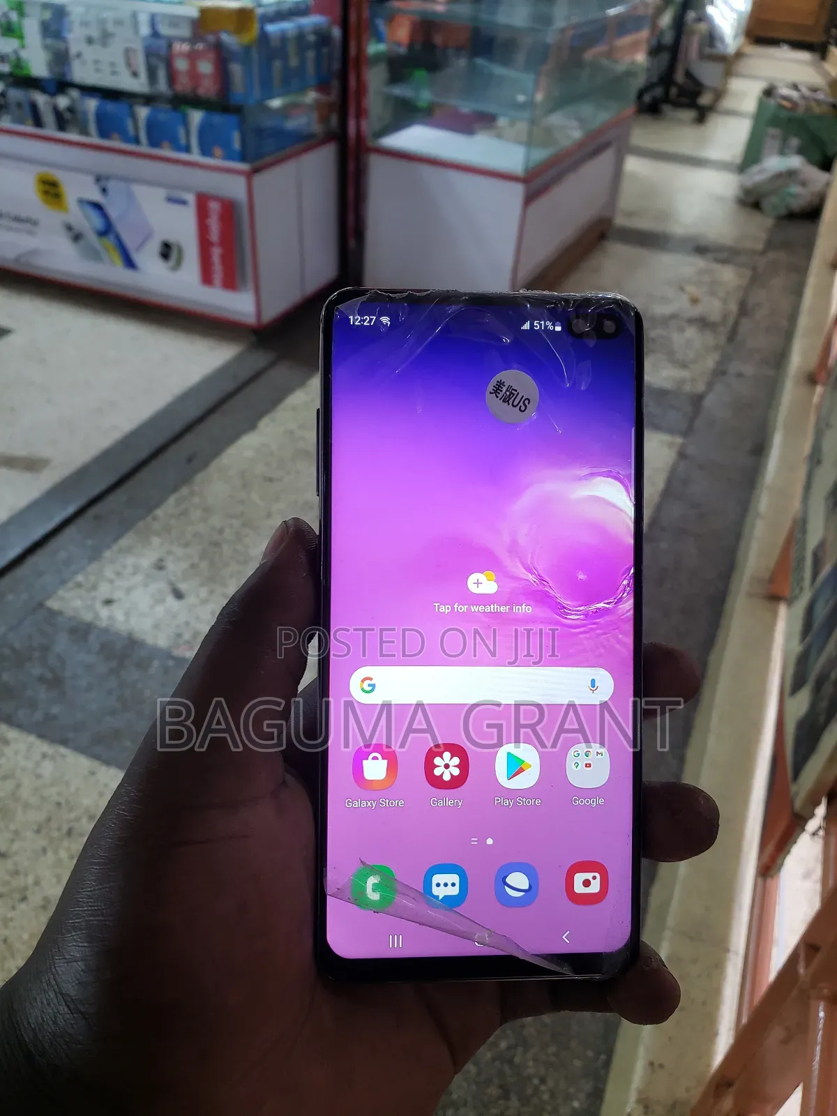 Samsung Galaxy S10 Plus 128 GB Black