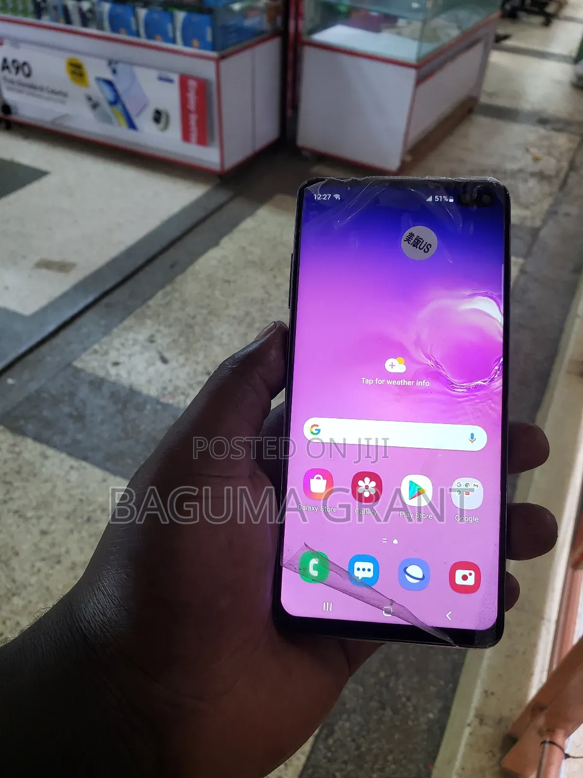 Samsung Galaxy S10 Plus 128 GB Black