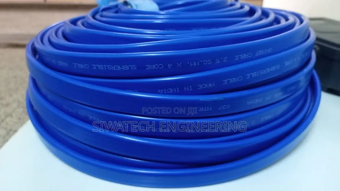 Submersible Cable 1.5mm, 2.5mm, 4mm, 6mm, 10mm All X4cores
