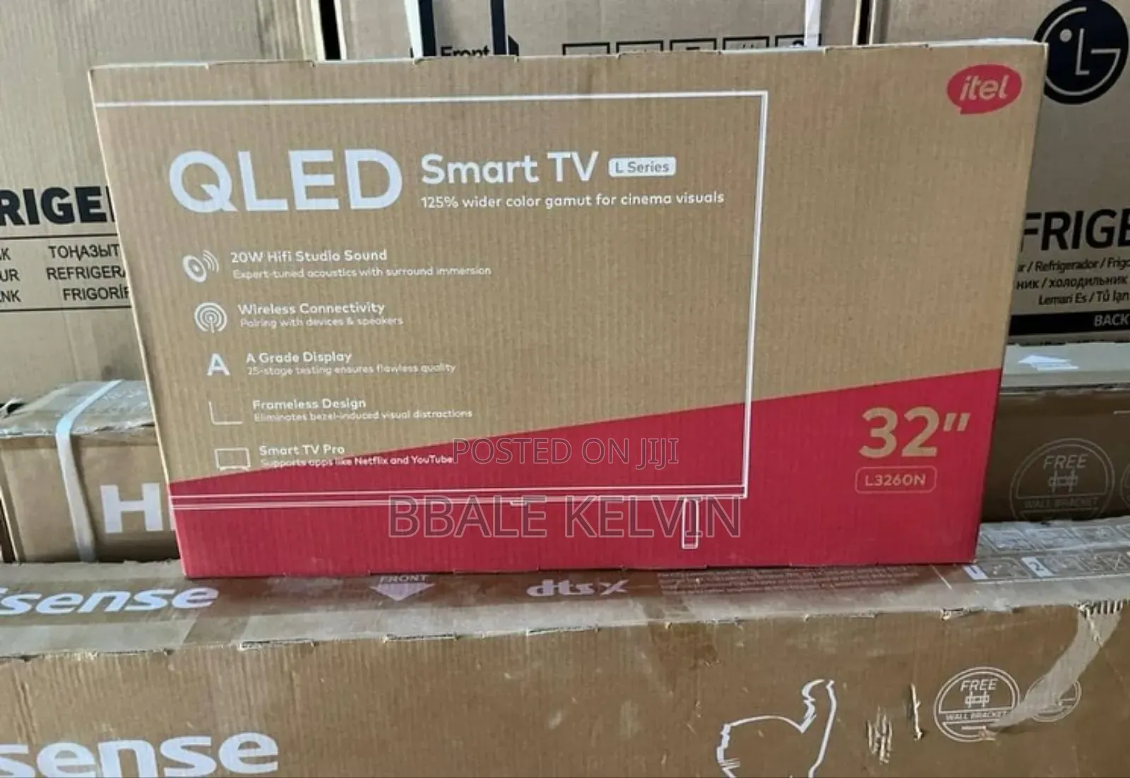 Itel 43 Inch Qled Smart Tv