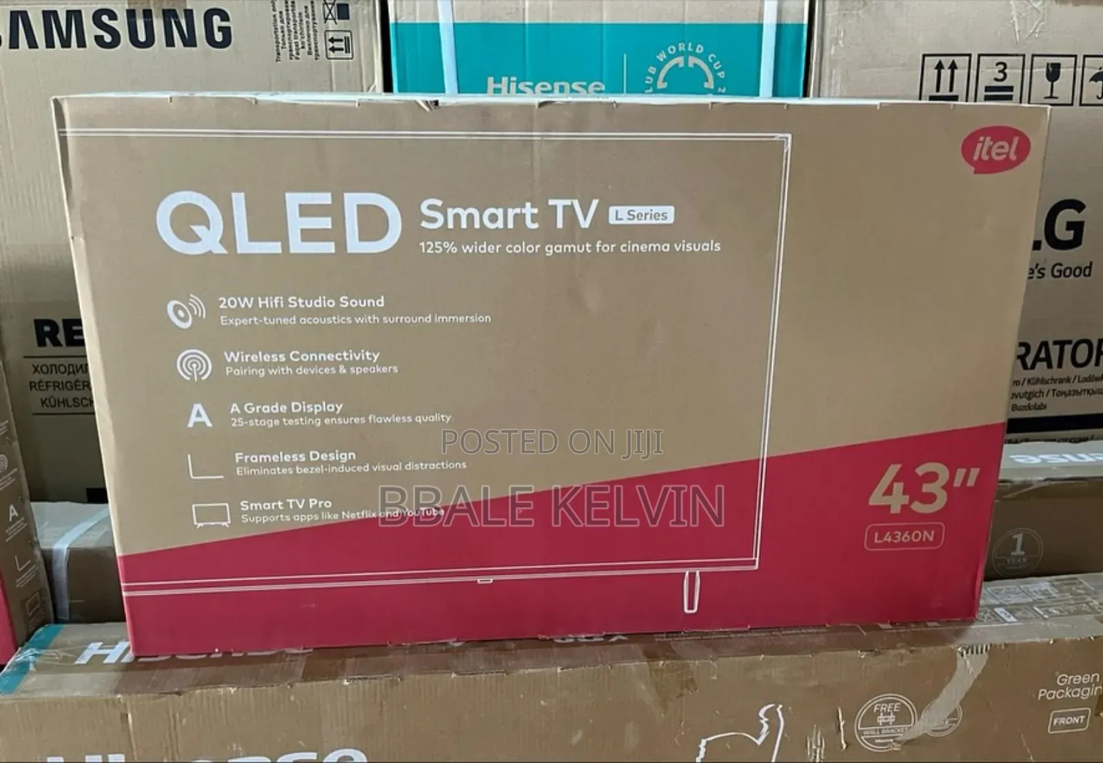 Itel 43 Inch Qled Smart Tv