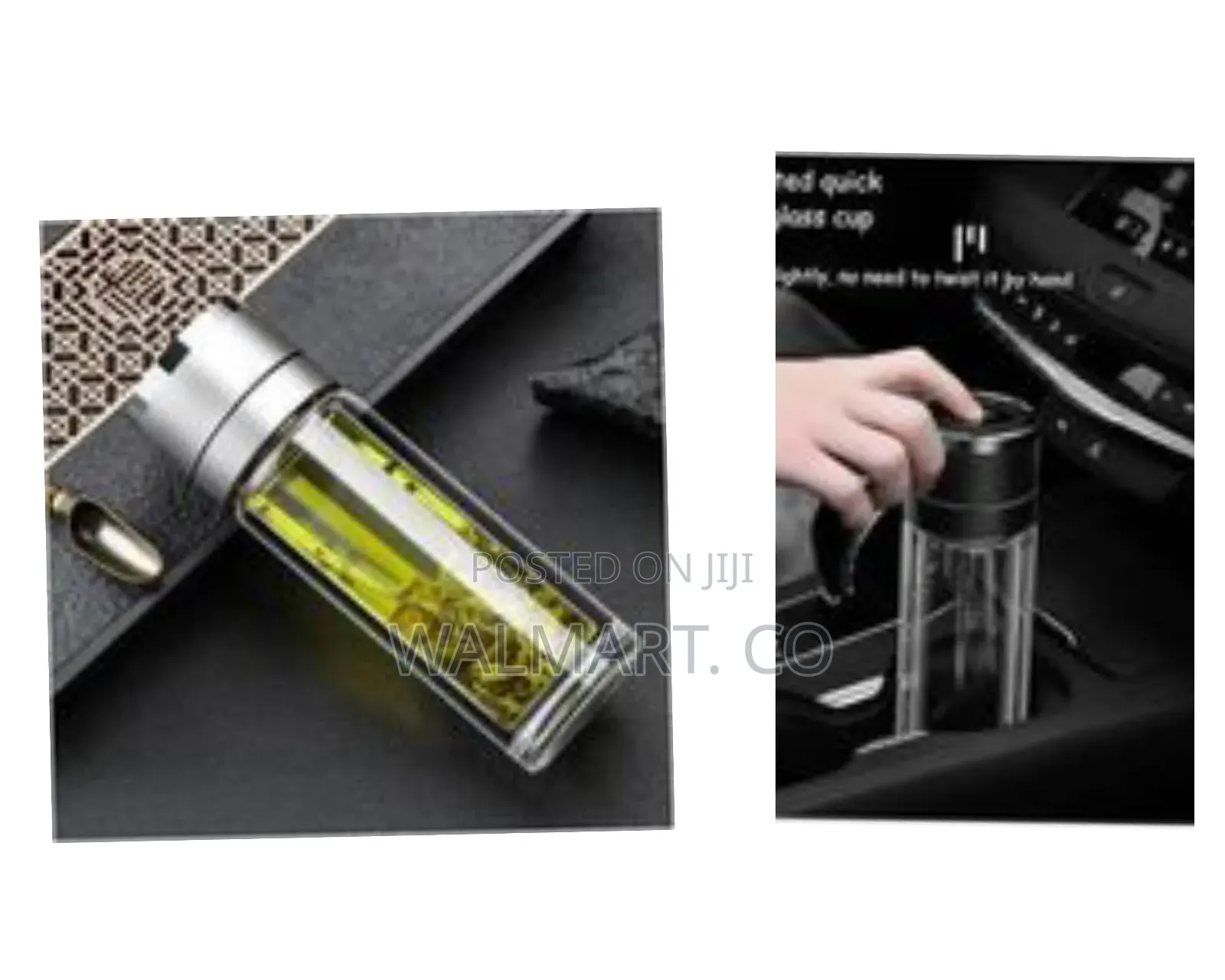 380ml Elegant Double Walled Glass Tea Infuser