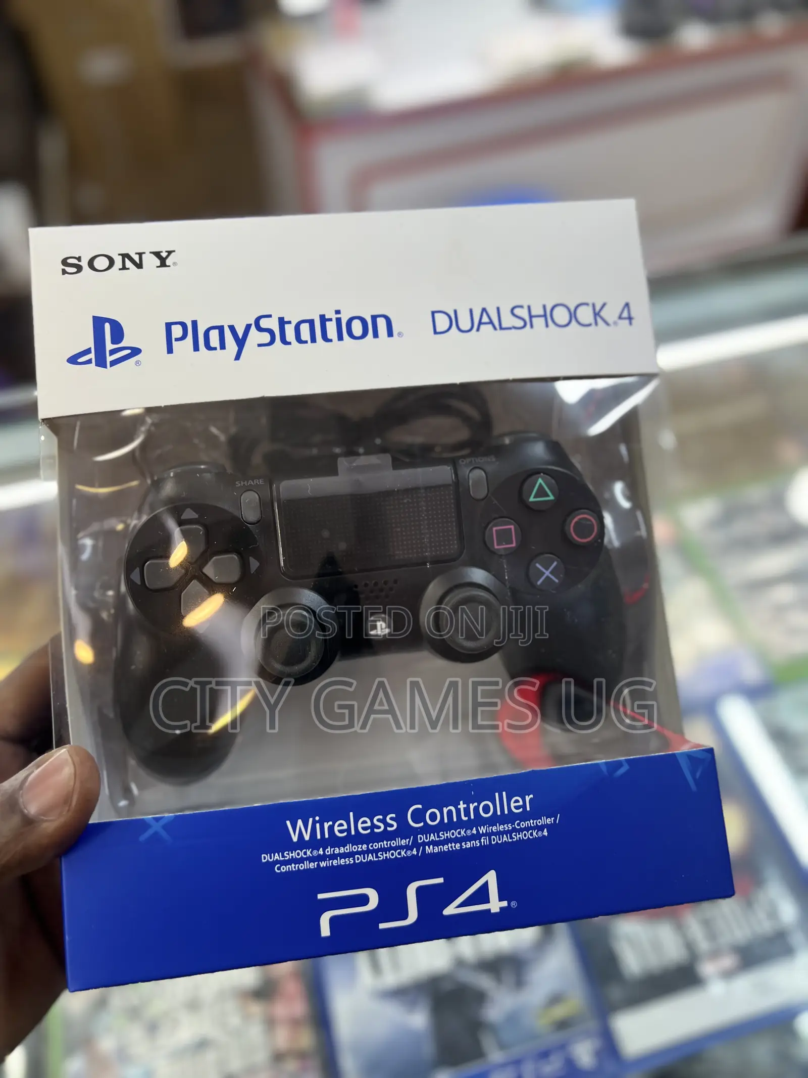 Dualshock 4 Wireless Controller For Playstation 4 - Black