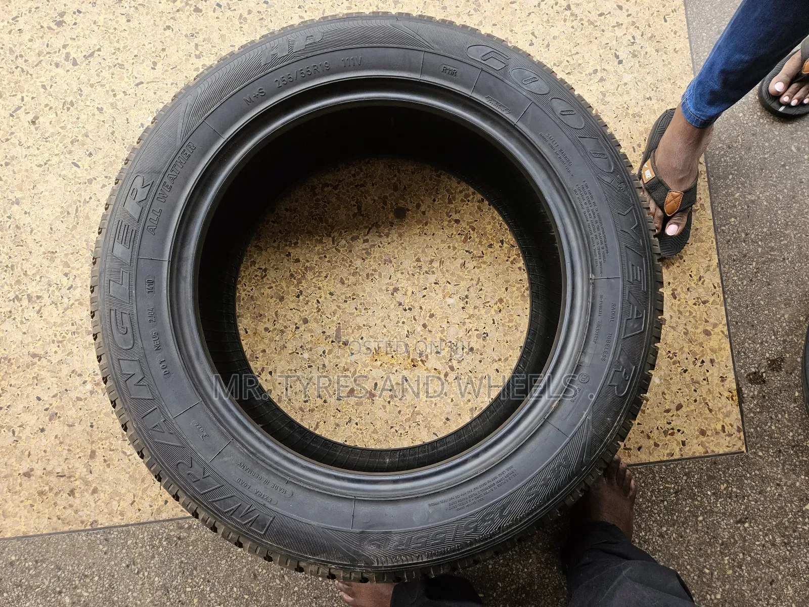 255 55 R19 In The Brand Of Goodyear 4rm Germany One Of Strongest Types