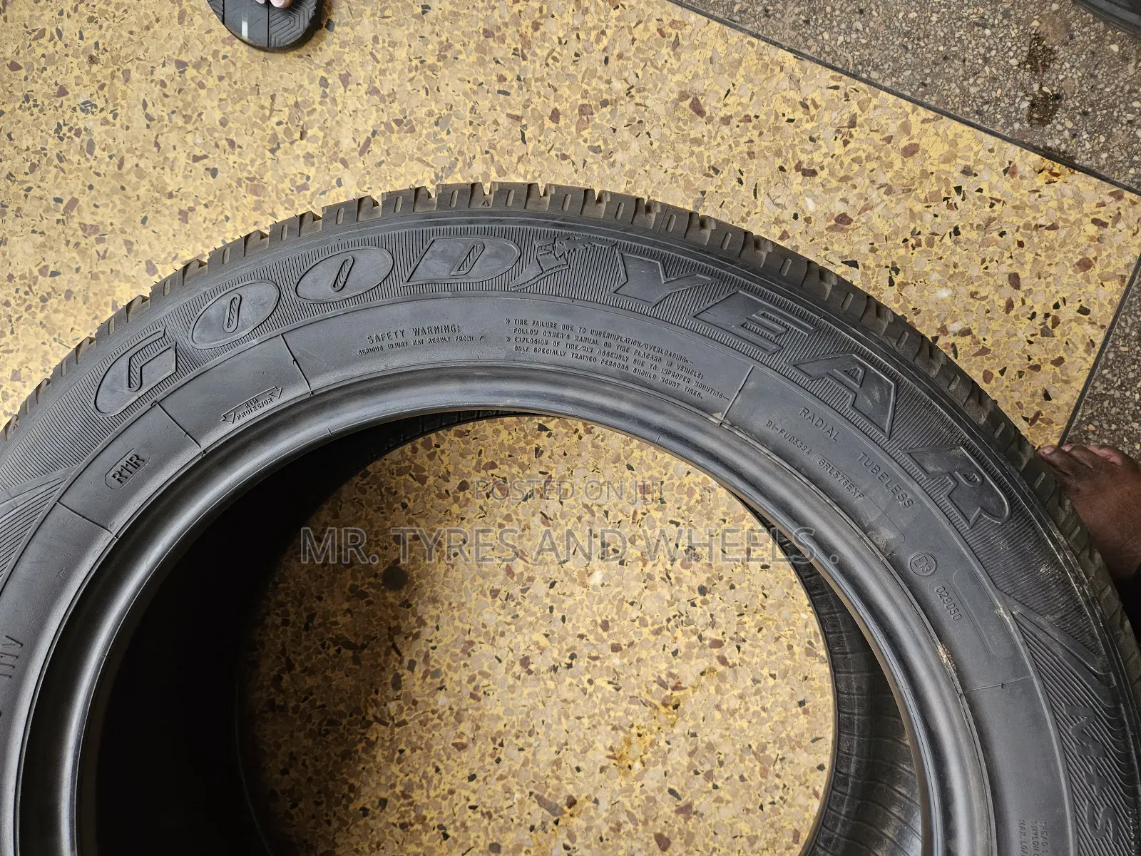 255 55 R19 In The Brand Of Goodyear 4rm Germany One Of Strongest Types