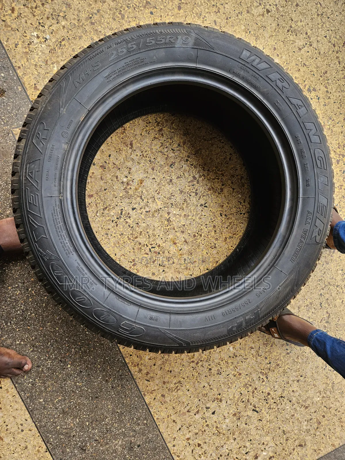 255 55 R19 In The Brand Of Goodyear 4rm Germany One Of Strongest Types