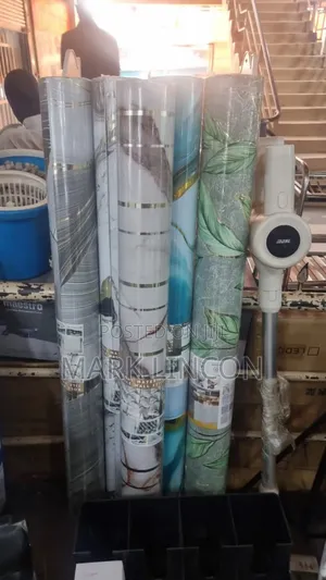 Roll of Self-Adhesive Uv Coated Marble Sheets