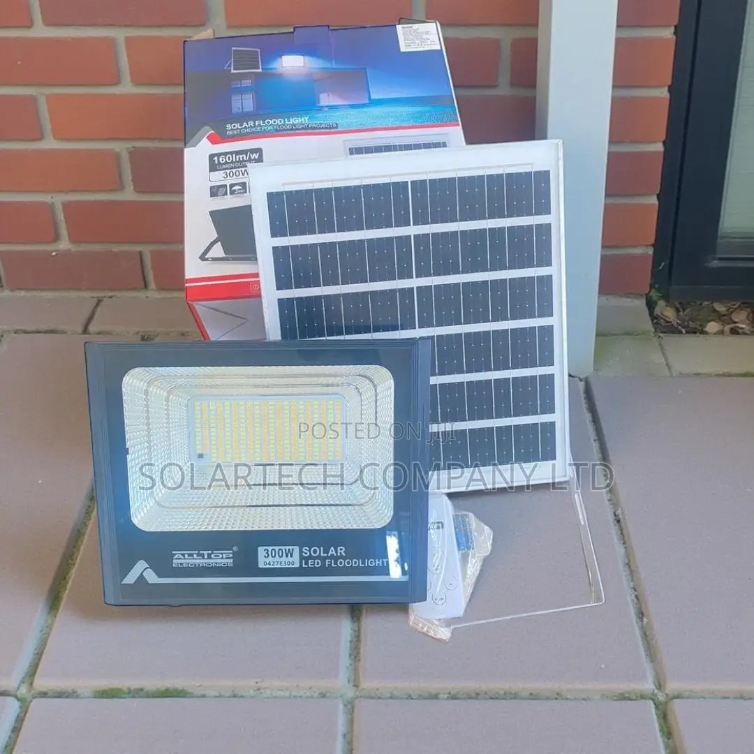All Top 300w Smart Outdoor Solar Floodlight Mega Output