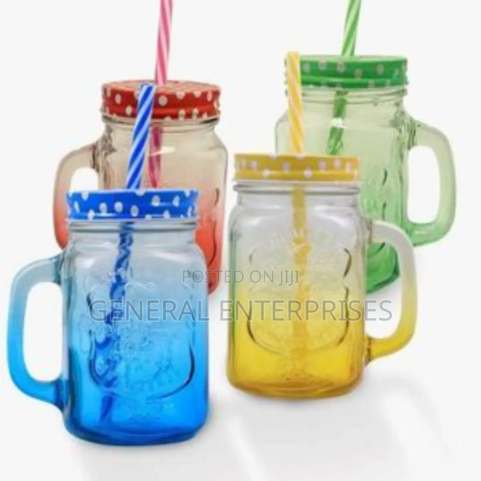 6 Piece Milk Jar