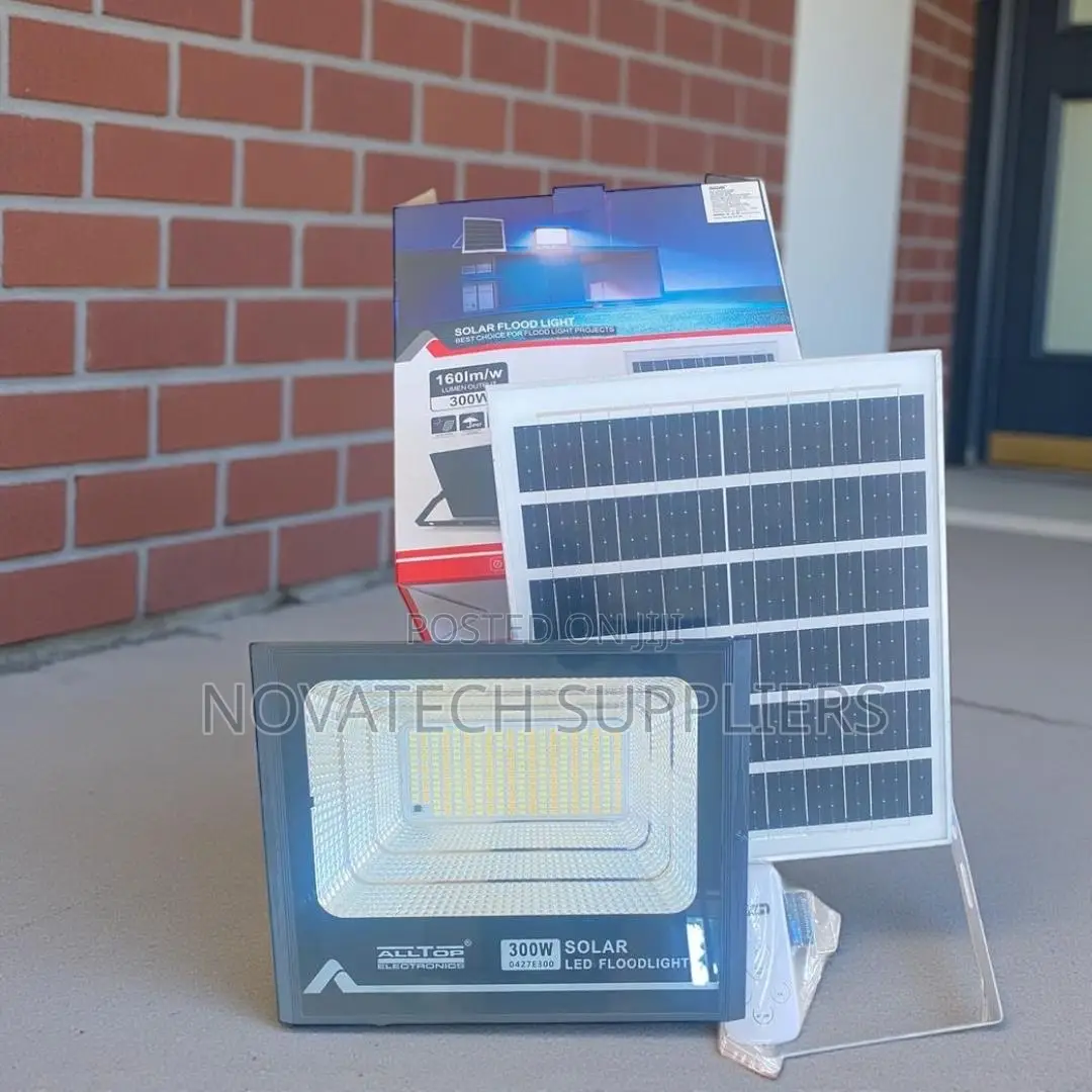 300w All Top Automatic Solar Floodlight- Heavy Duty Light