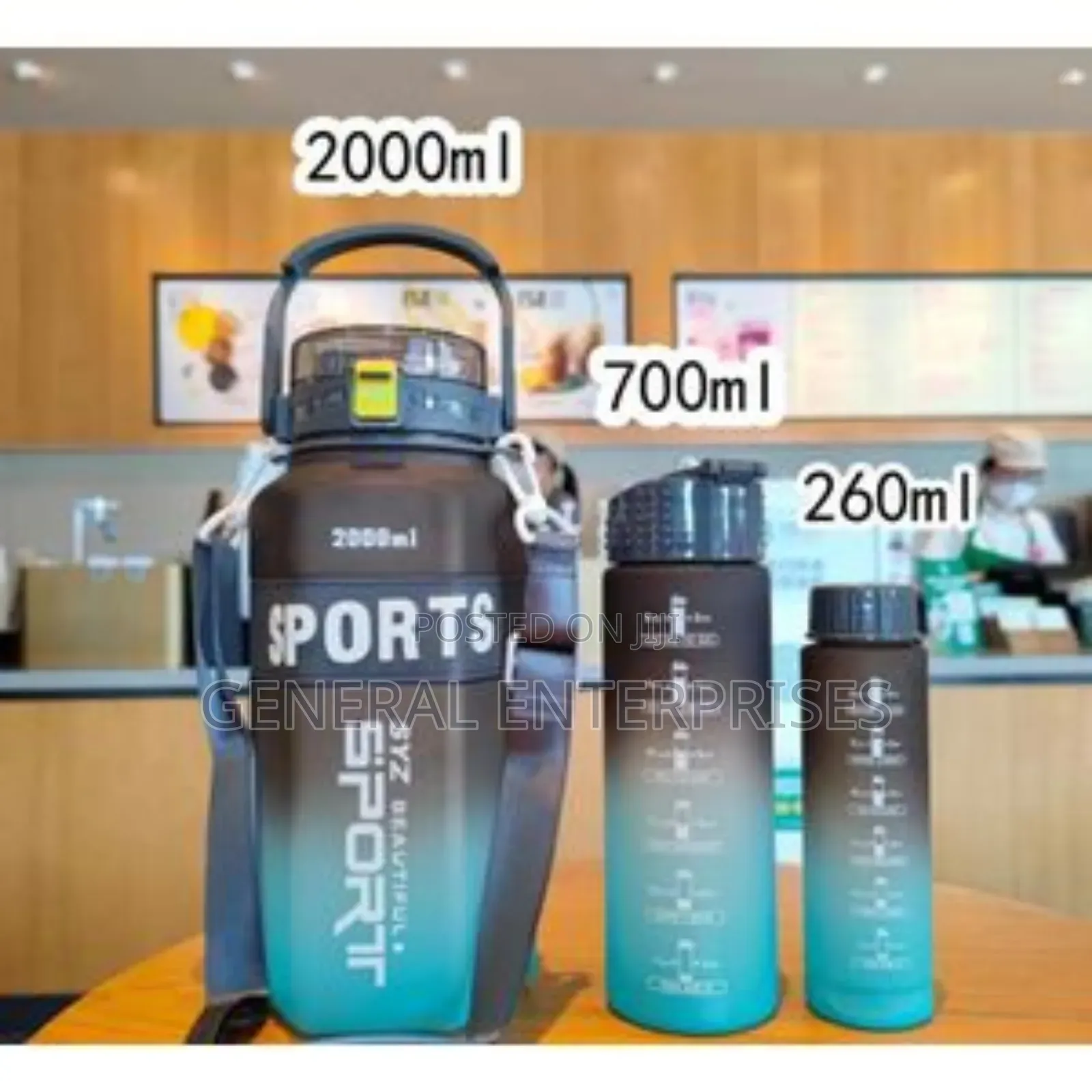3 In 1 Water Bottle