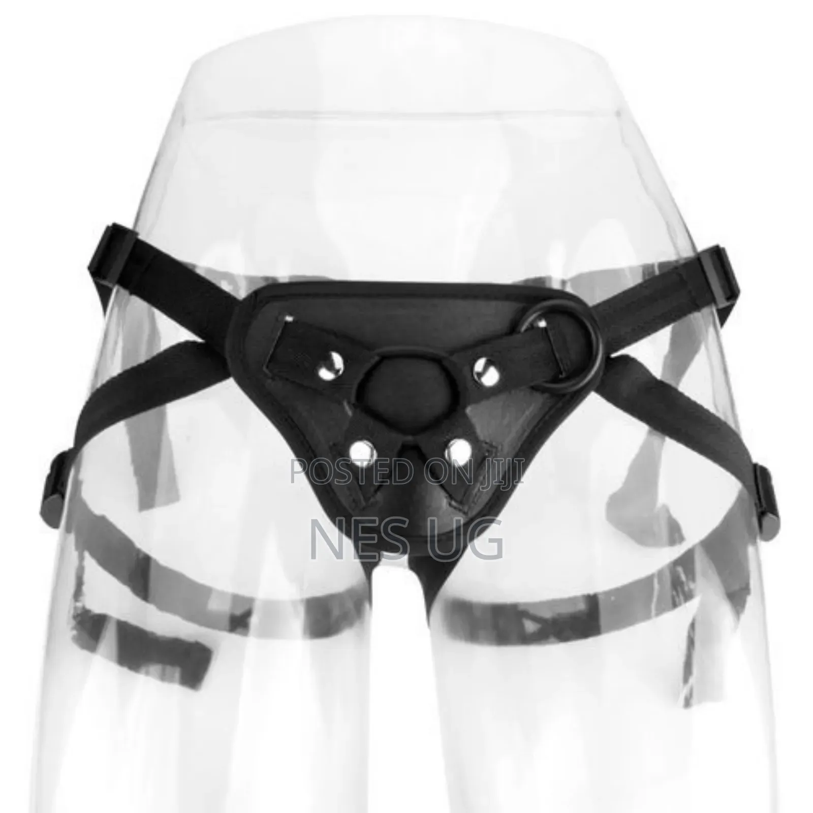 Adjustable Strap On Harness Belt For All Dildo Sizes - Black