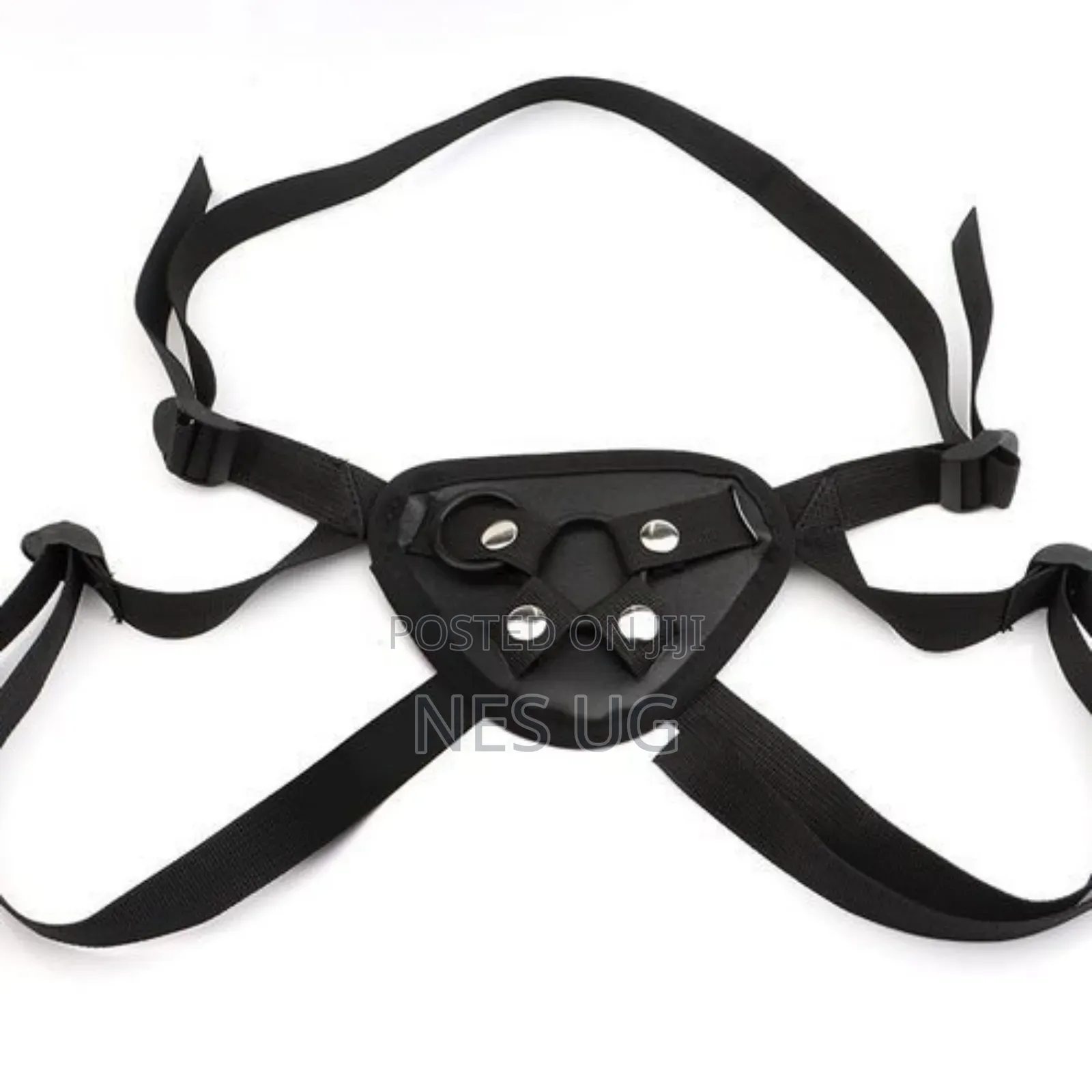 Adjustable Strap On Harness Belt For All Dildo Sizes - Black