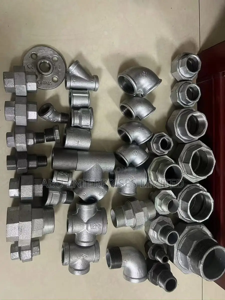 Gi = Galvanized Iron Fittings