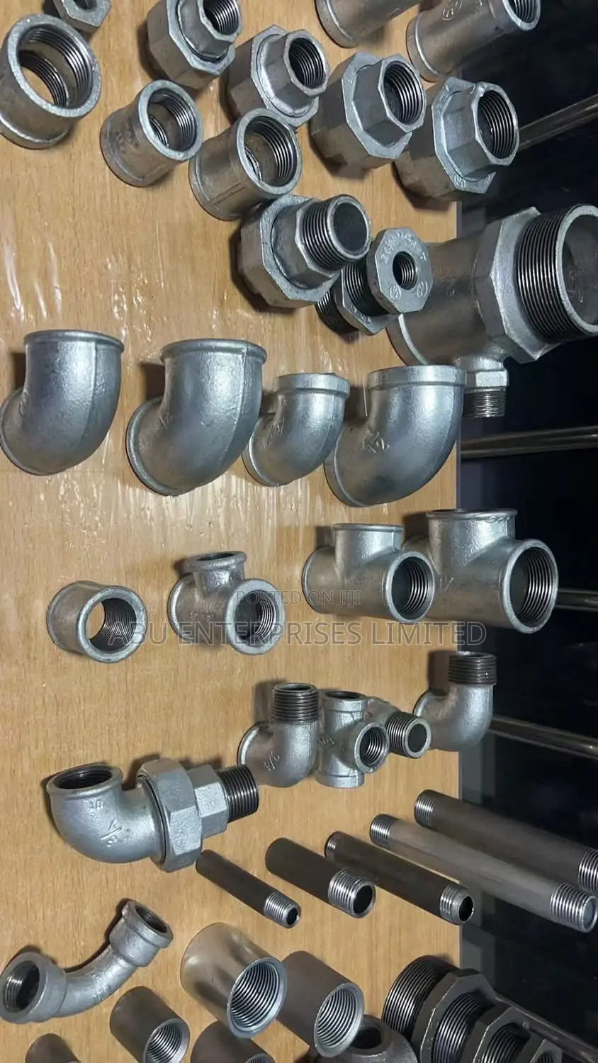 Gi = Galvanized Iron Fittings