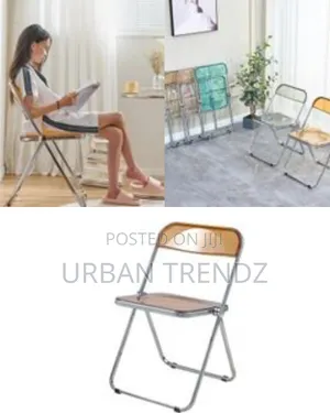 Modern Transparent Acrylic Folding Chair