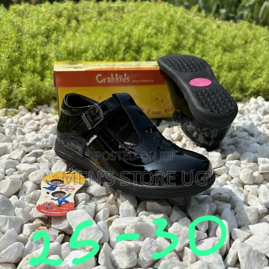 Girls Crab Kids Classic Genuine Authentic School Shoes Size-25-42