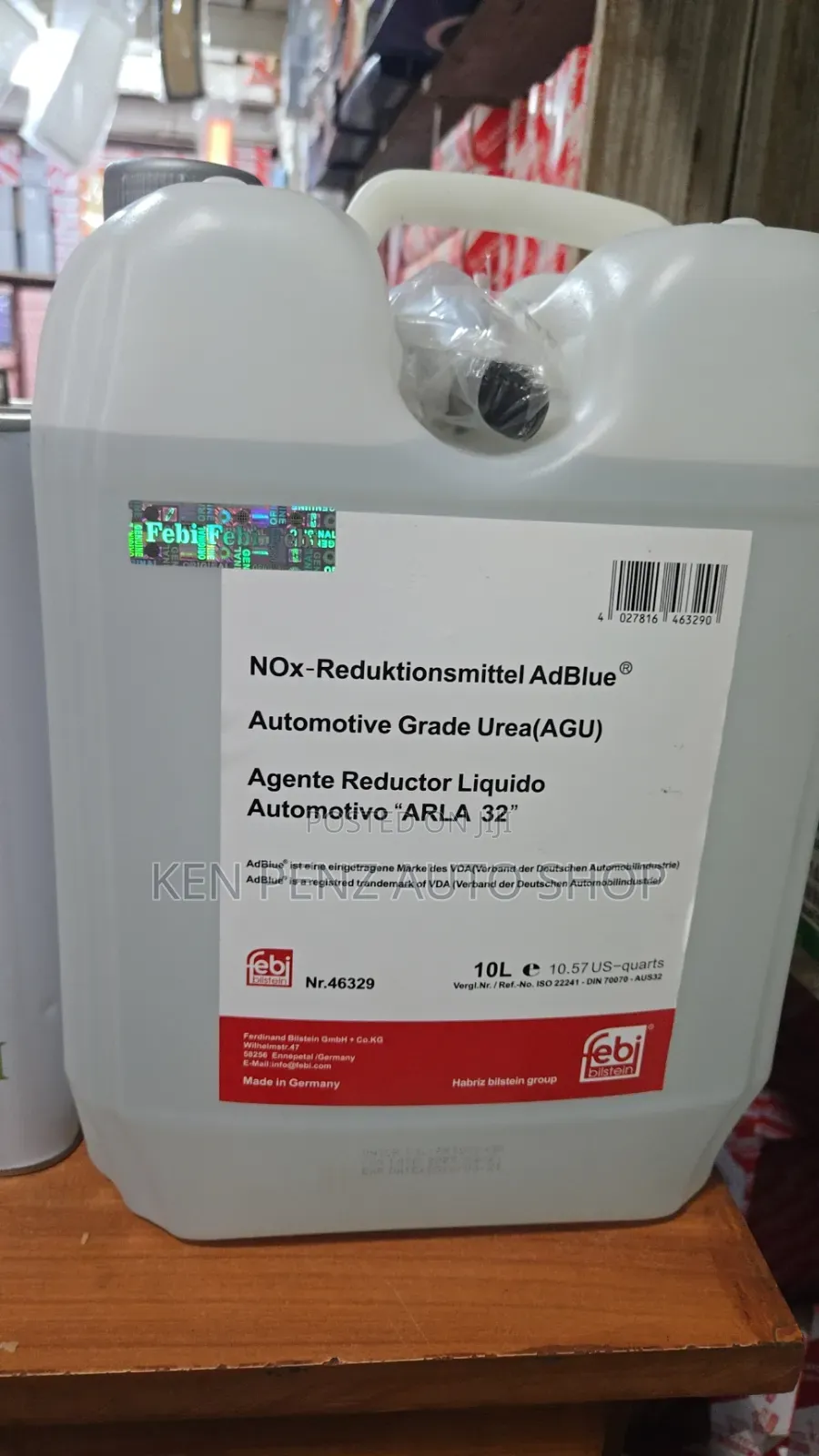 Febi Bilstein Adblue Diesel Emissions Fluid