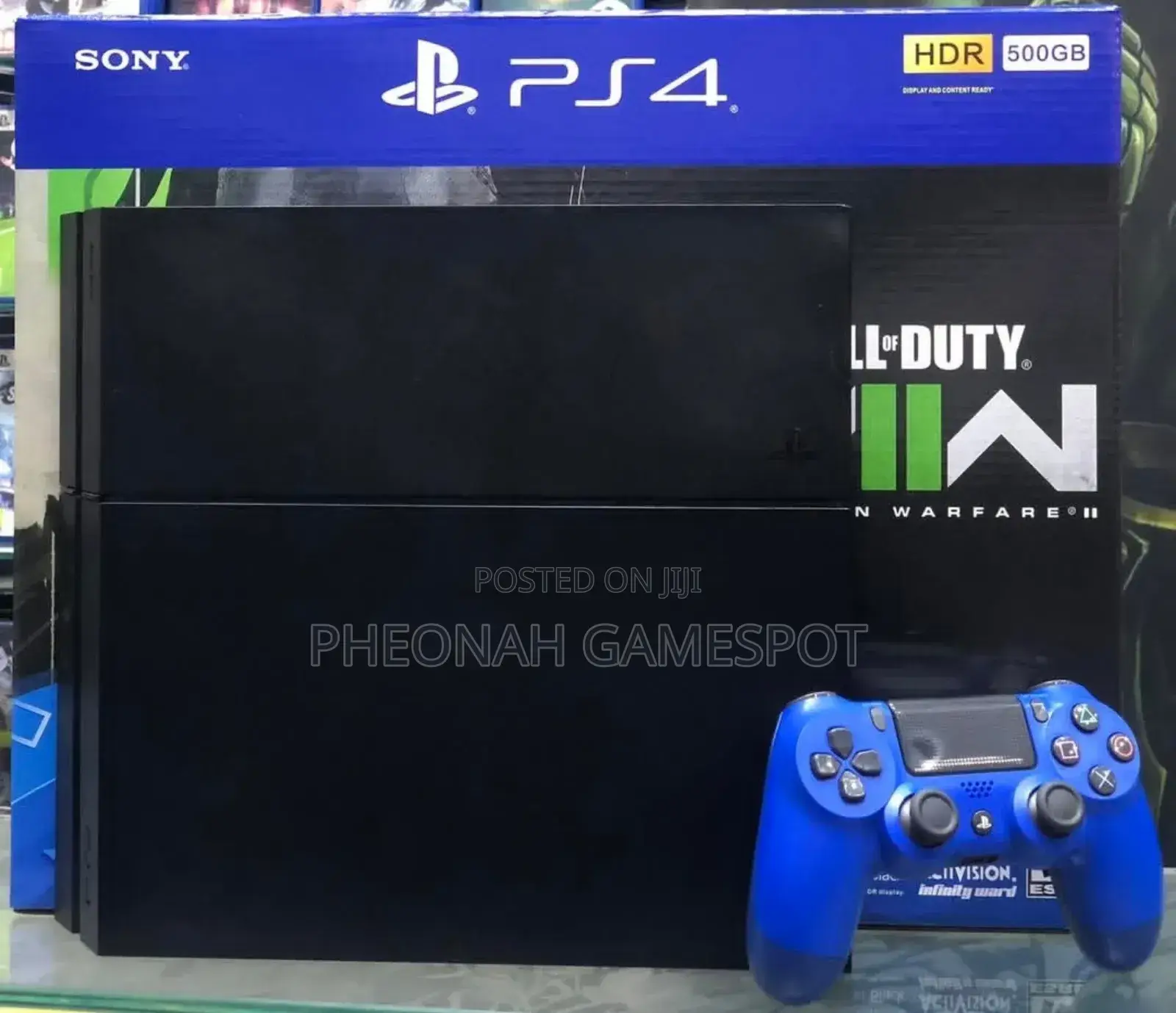 Ps4 Standard: Cheapest on Jiji, No Jokes, 11 Games, 2 Pads! Chipped