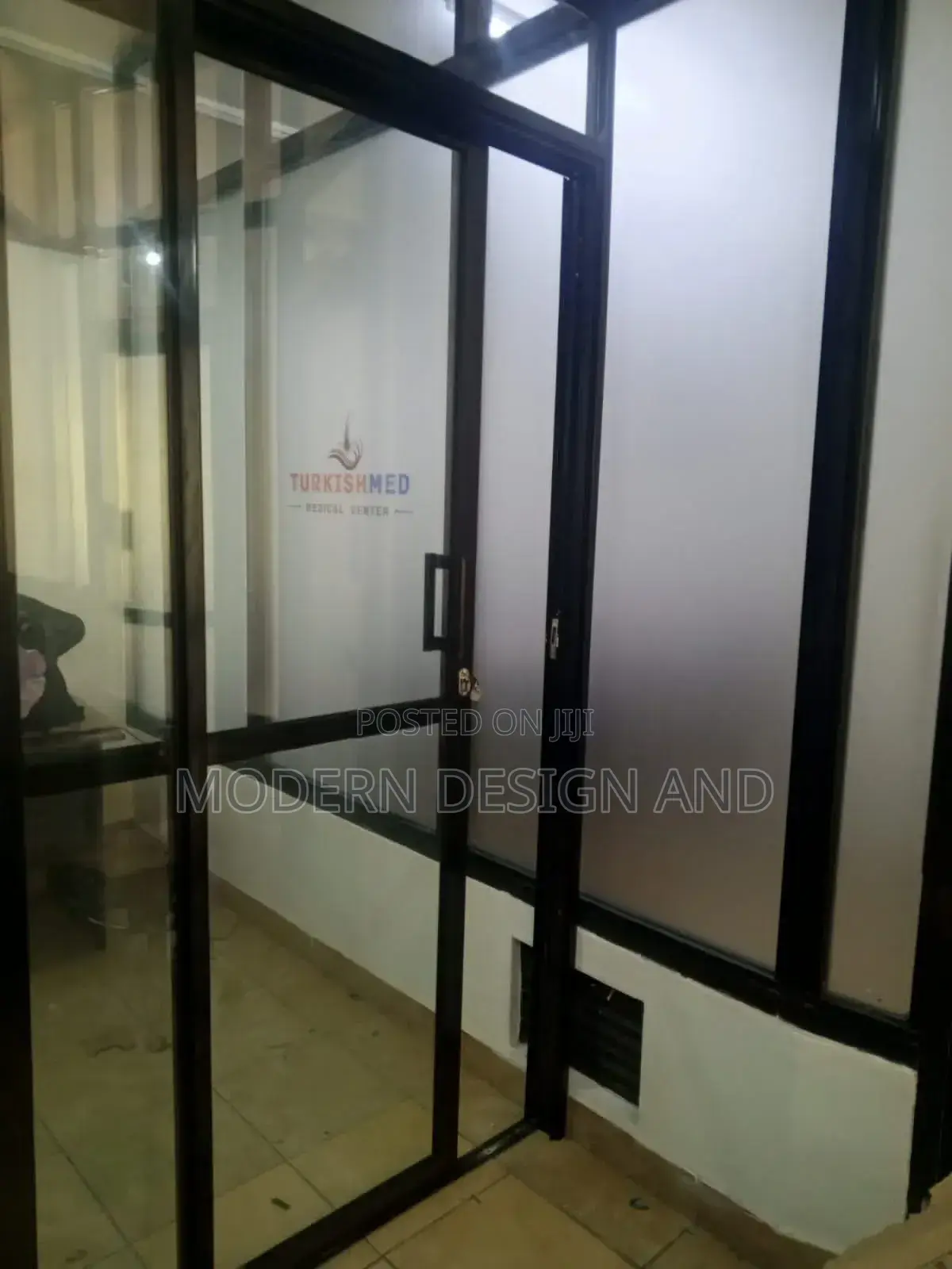 Office Partitions Aluminium and Glass