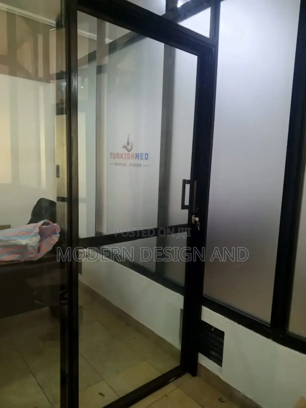 Office Partitions Aluminium and Glass