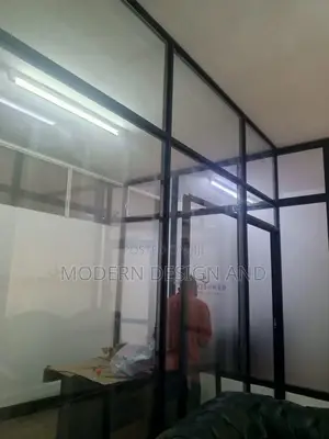 Office Partitions Aluminium and Glass