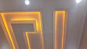 Ceiling Gypsum Warm Lights