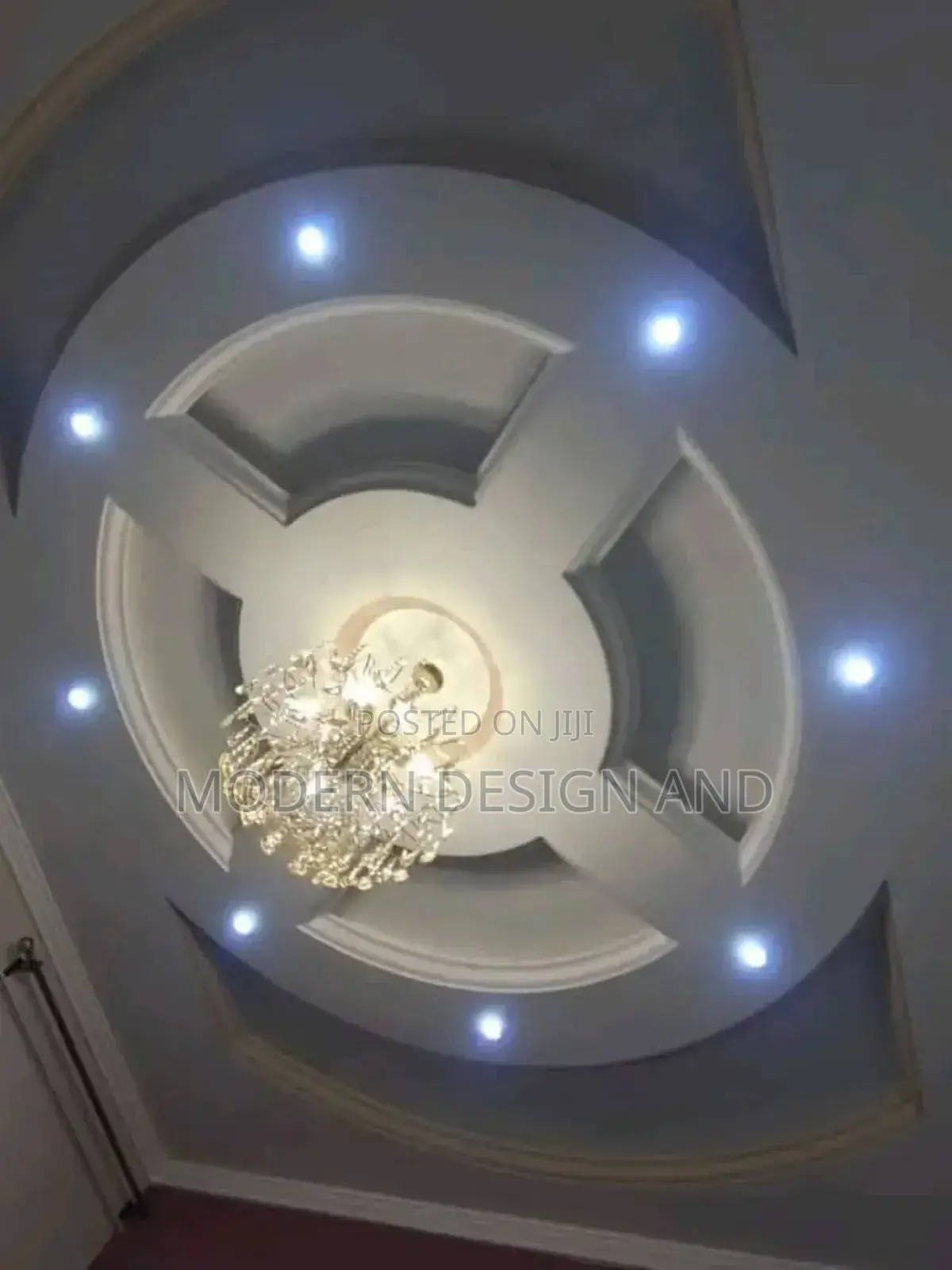 Gypsum Ceiling Circular Designed Bulcate