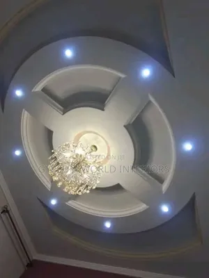 Gypsum Ceiling Circular Designed Bulcate