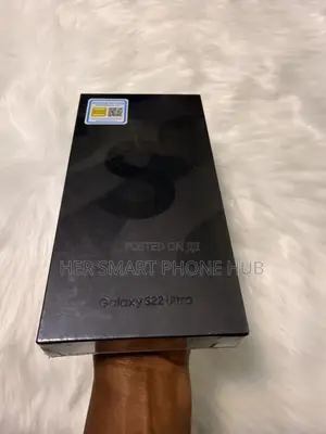 New Samsung Galaxy S22 Ultra 5G 256 GB Black