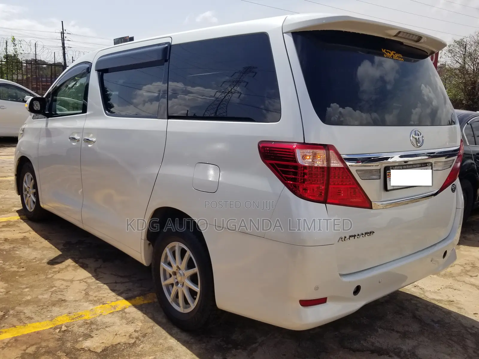 Toyota Alphard 2013 White