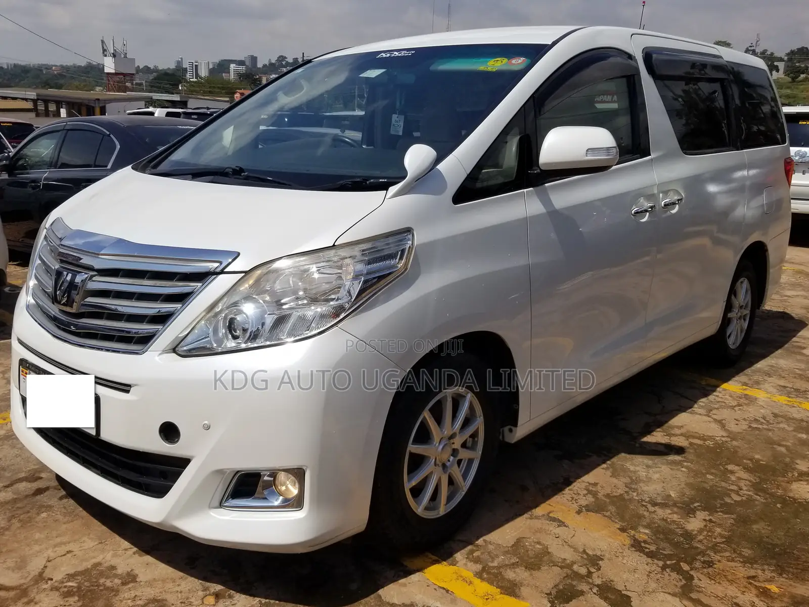 Toyota Alphard 2013 White