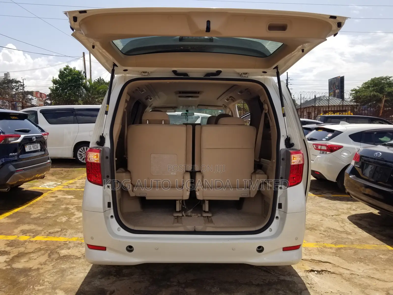 Toyota Alphard 2013 White