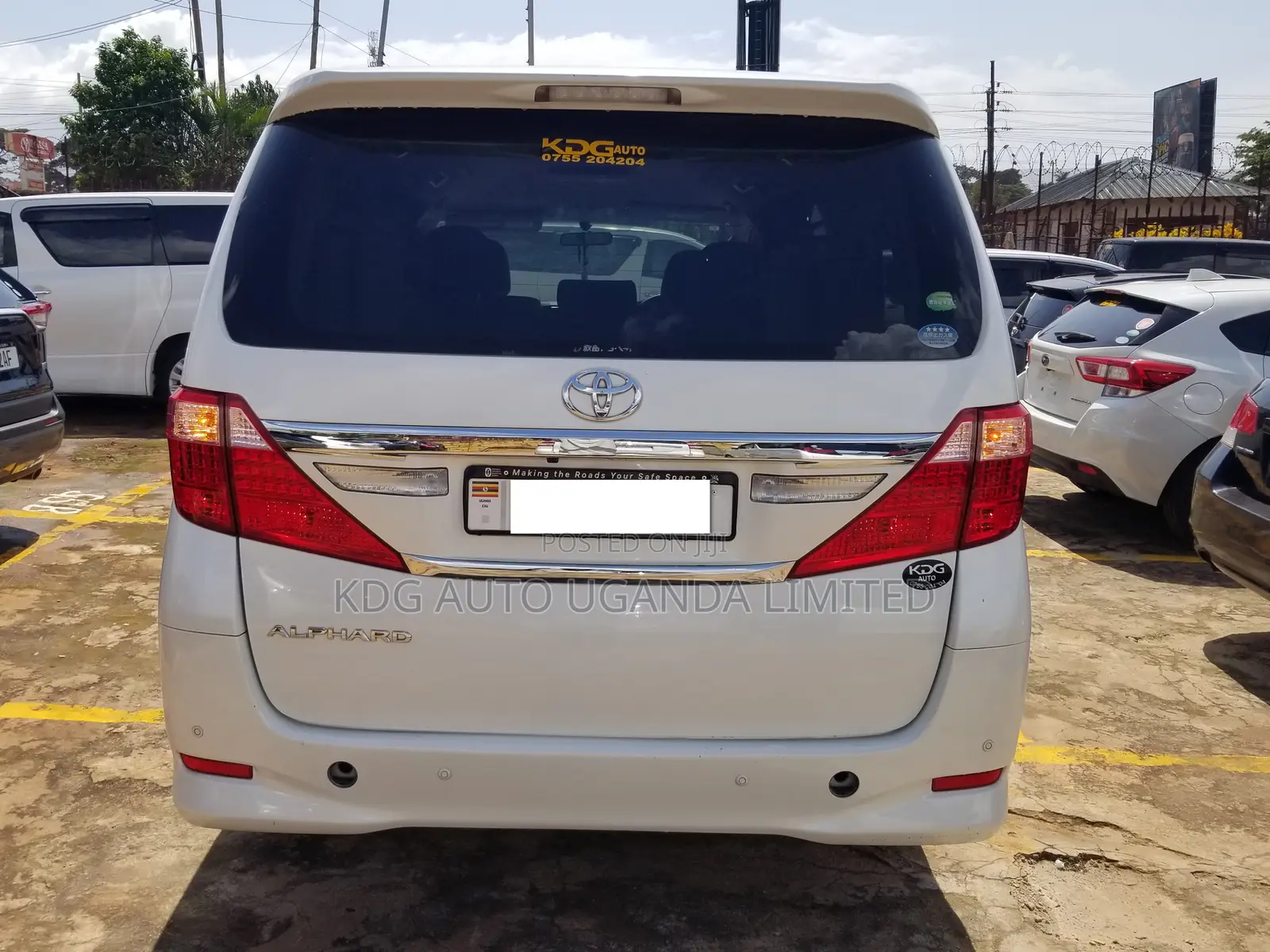 Toyota Alphard 2013 White