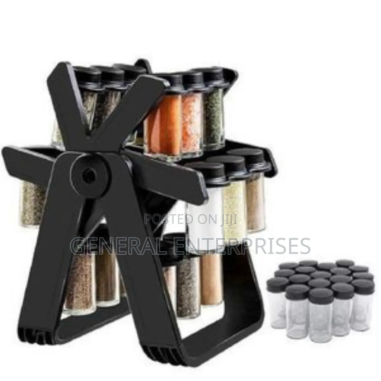 Kitchen Spice Rack 360 Degrees