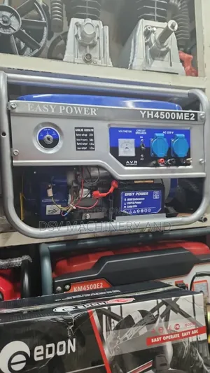 Key Start 4kva 5kw Easy Power Gasoline Generator Single Phase