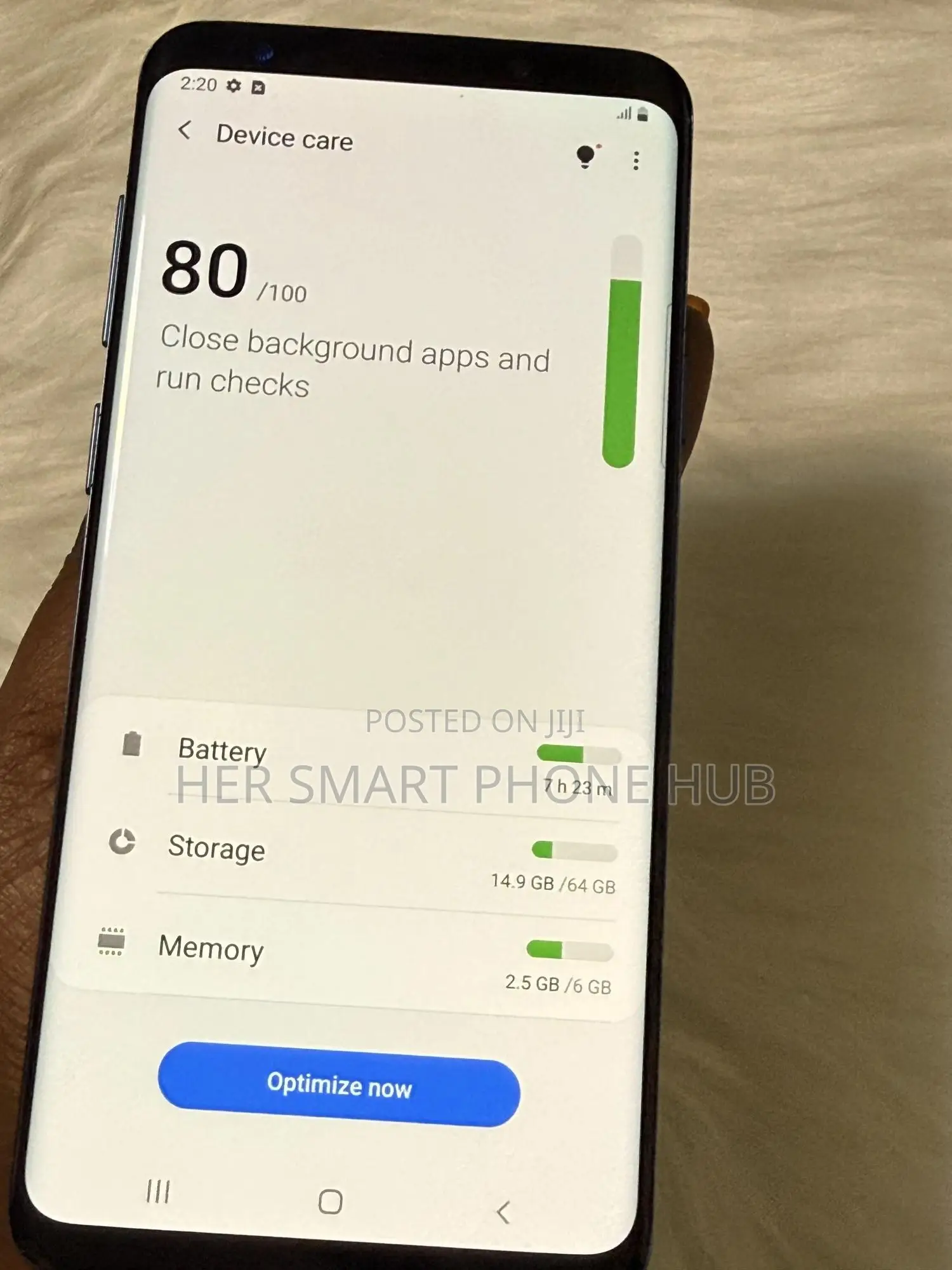Samsung Galaxy S9 Plus 64 GB Blue