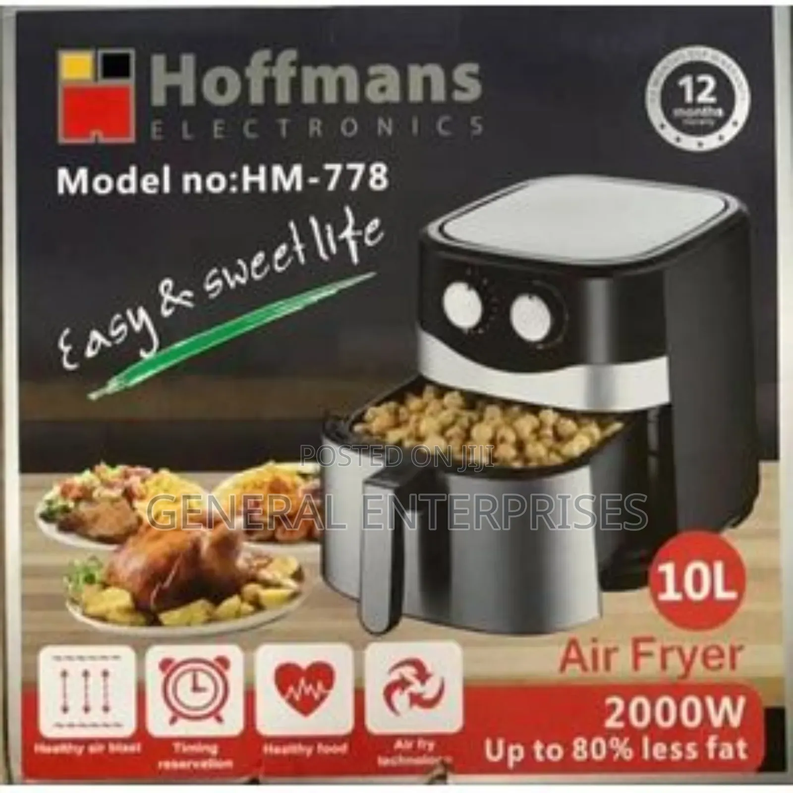 Hoffman 10l Air Fryer