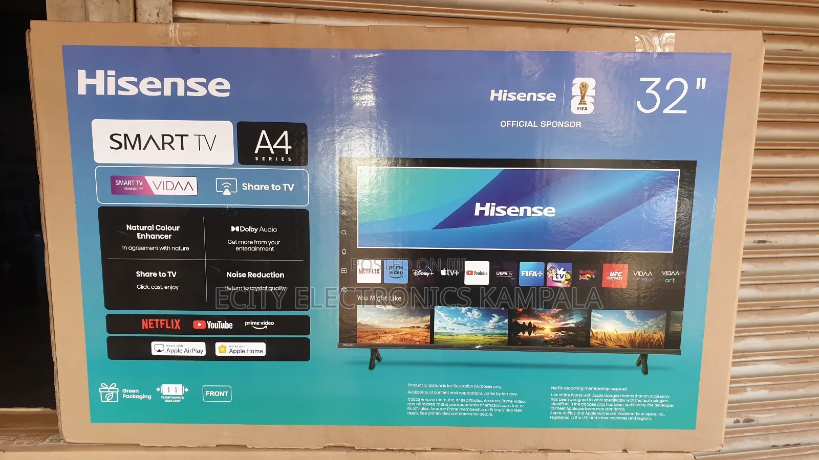 Boxed Hisense 32" Smart Vidda