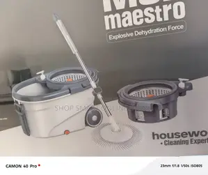 Sedentary Plastic Mopping Bucket