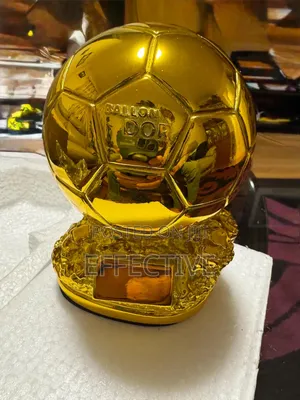 Ballon d'Or Football Trophy.