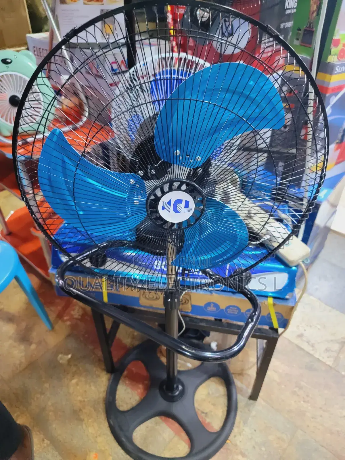 XCL Stand Fan Black