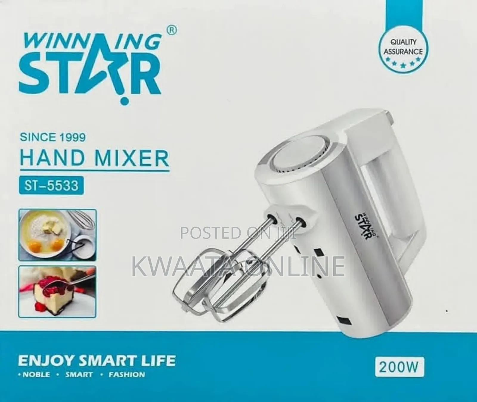 Winning Star St-5533 Multipurpose Whisk Mini Electric Hand Mixer