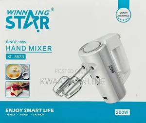 Winning Star St-5533 Multipurpose Whisk Mini Electric Hand Mixer