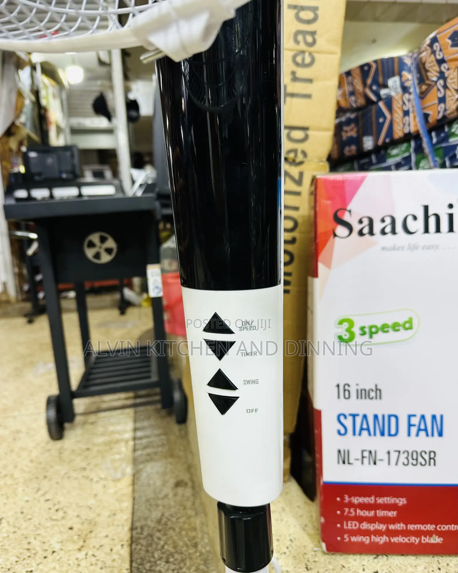 Stand Fan With Remote Control
