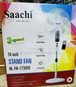 Stand Fan With Remote Control