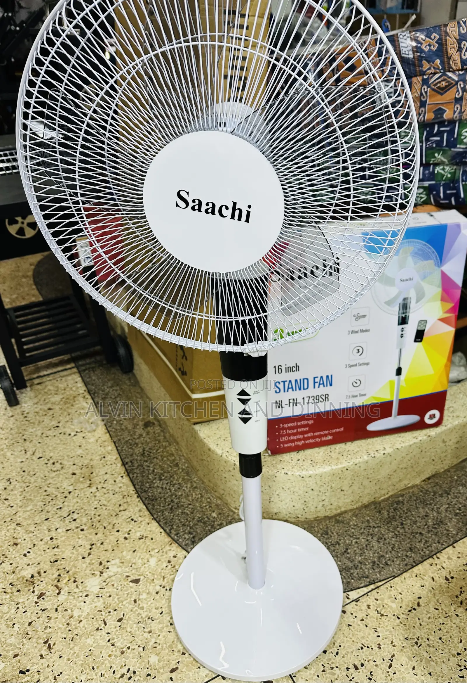 Stand Fan With Remote Control