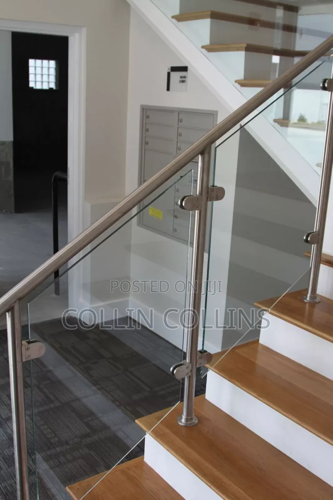 Stainless Balcony With Glasses